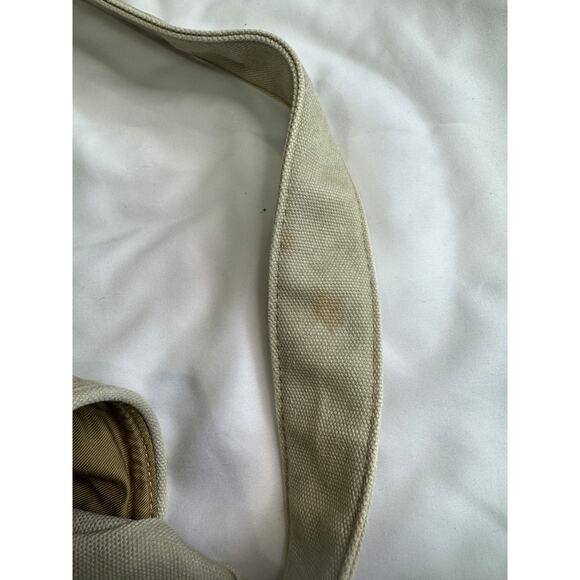 Vintage L.L. Bean Leather and Canvas Cross Body Field Bag - Picture 7 of 12